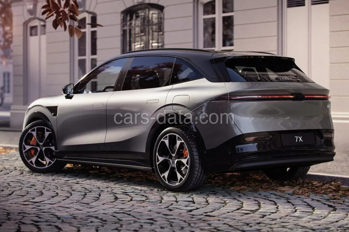 Zeekr 7X Long Range RWD Business Limited Edition 2026 suv framifrån